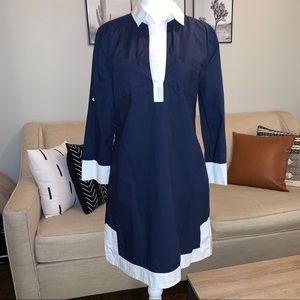J. Crew Long-sleeve Collared Dress